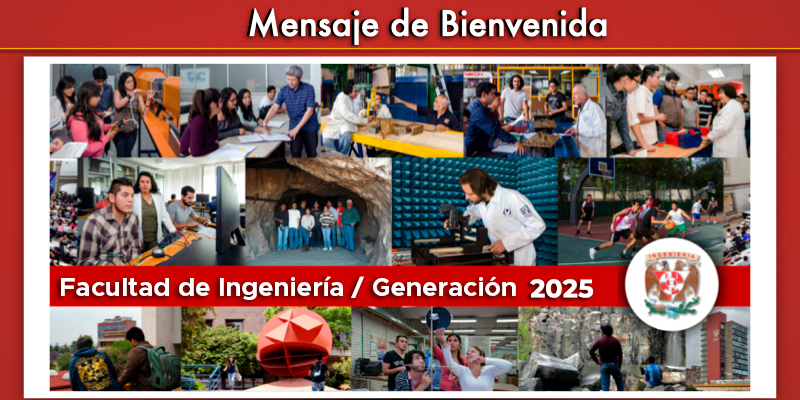 Mensaje de Bienvenida Generación 2025